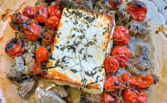 Uunifetapasta karitsanpaistilla