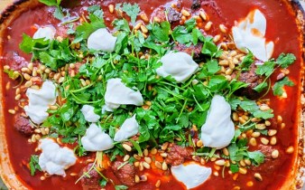 Kreikkalainen lammaslihapullapaistos